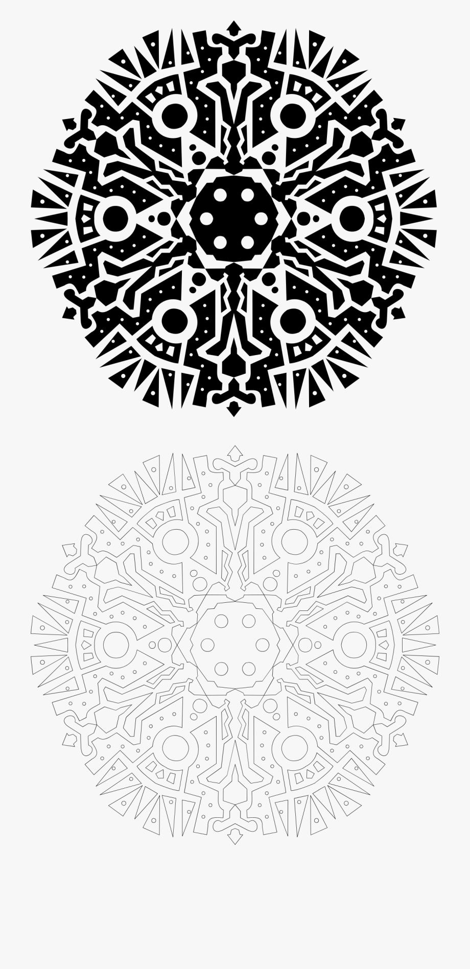 920x1897 Arrowhead Vector Mayan
