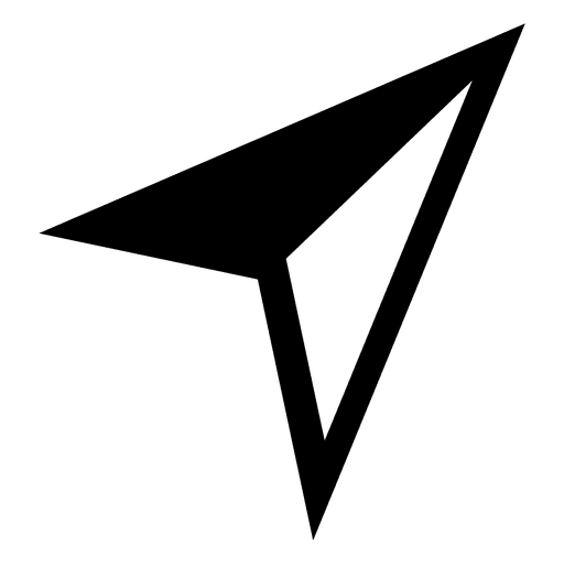 512x512 Download Free Png Airplane Arrowhead Cursor Tra