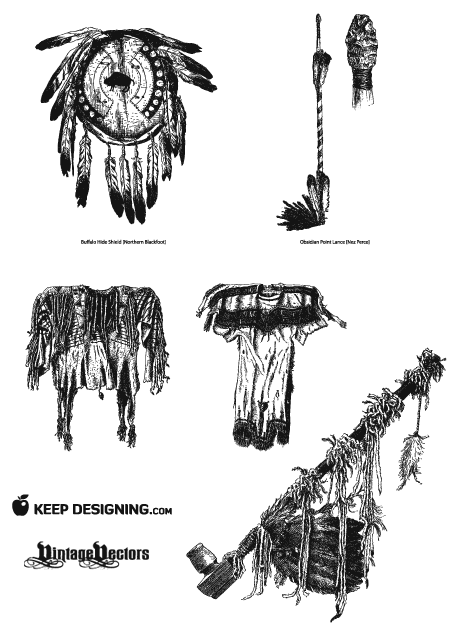 450x634 Keep Designingfree Vector Art Design Graphics Native American