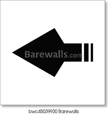 362x382 Arrowhead, Art Print Barewalls Posters Prints
