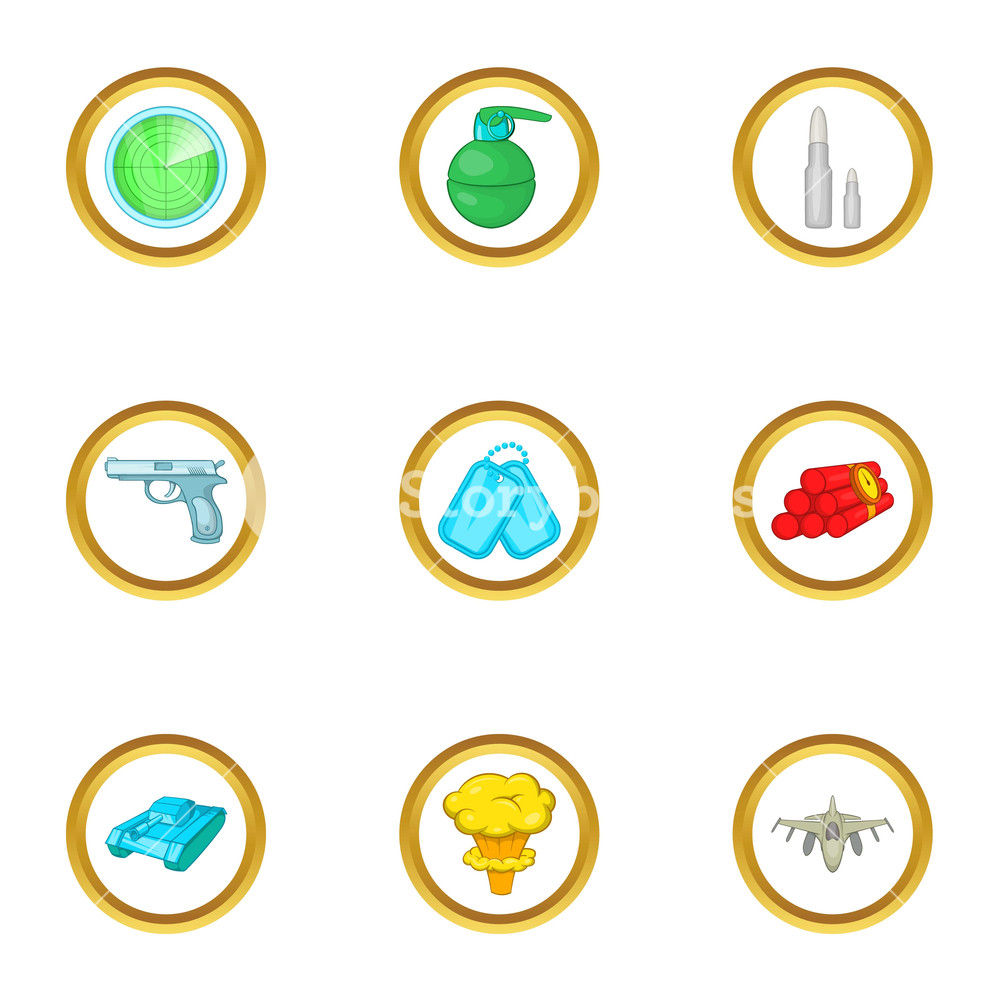 Arsenal Icons Set Cartoon Set Of Arsenal Vector Icons For Web 1000x1000 Arsenal Icons Set Cartoon Set Of Arsenal Vector Icons For Web