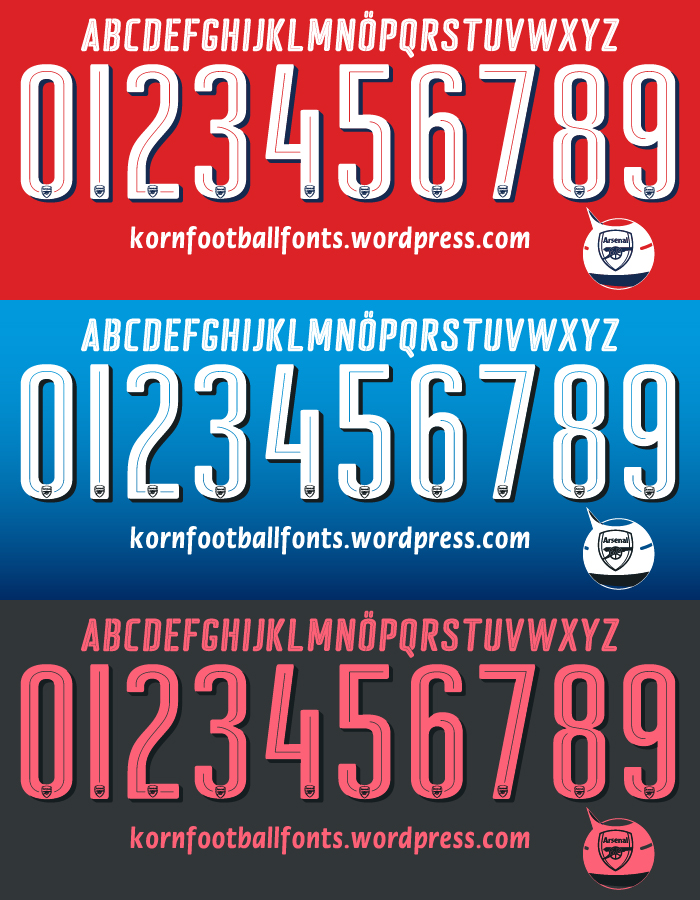 Arsenal Kornfootballfonts 700x900 Arsenal Kornfootballfonts
