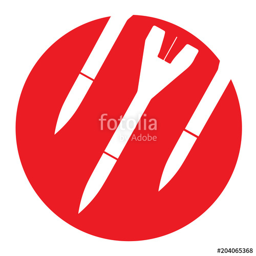 Icon Bomb Attention Red Round Symbol With Three White Falling 500x500 Icon Bomb Attention Red Round Symbol With Three White Falling
