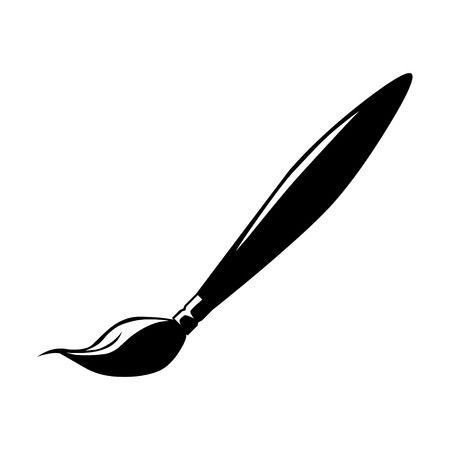 Stock Vector Classic Paintbrush Paint Brush Flat Icon 450x450 Stock Vector Classic Paintbrush Paint Brush Flat Icon