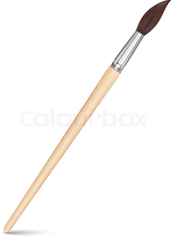 Painting Brush Vector Illustration Stock Vector Colourbox 575x800 Painting Brush Vector Illustration Stock Vector Colourbox