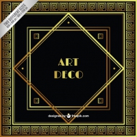 200x200 Art Deco Background Free Vector Graphic Art Free Download