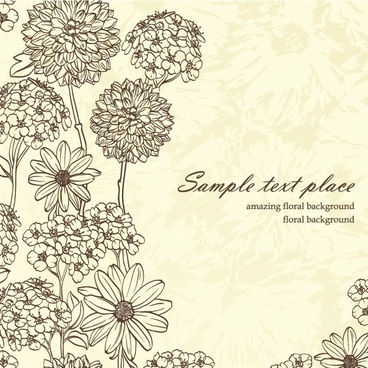 368x368 Art Deco Flowers Free Vector Download