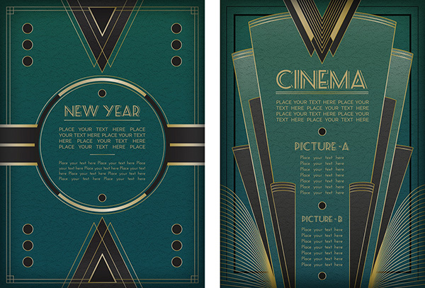 600x407 Free Download Art Deco Archives Wingsartnet Design Resources