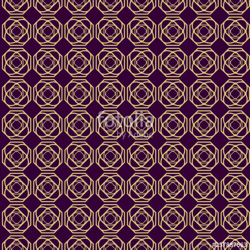 500x500 Modern Stylish Geometry Seamless Pattern Art Deco Background
