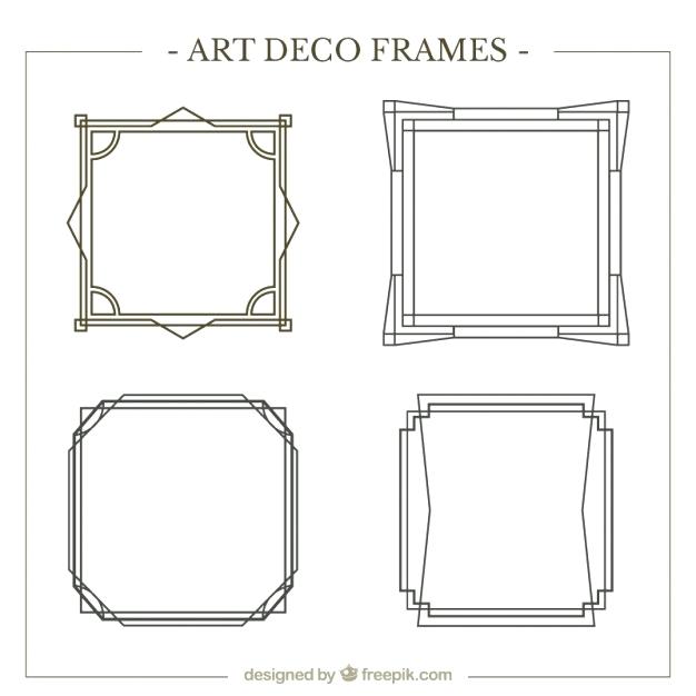 Art Deco Frame Vector Frames Pack Free Thelearningdoctor 626x626 Art Deco Frame Vector Frames Pack Free Thelearningdoctor