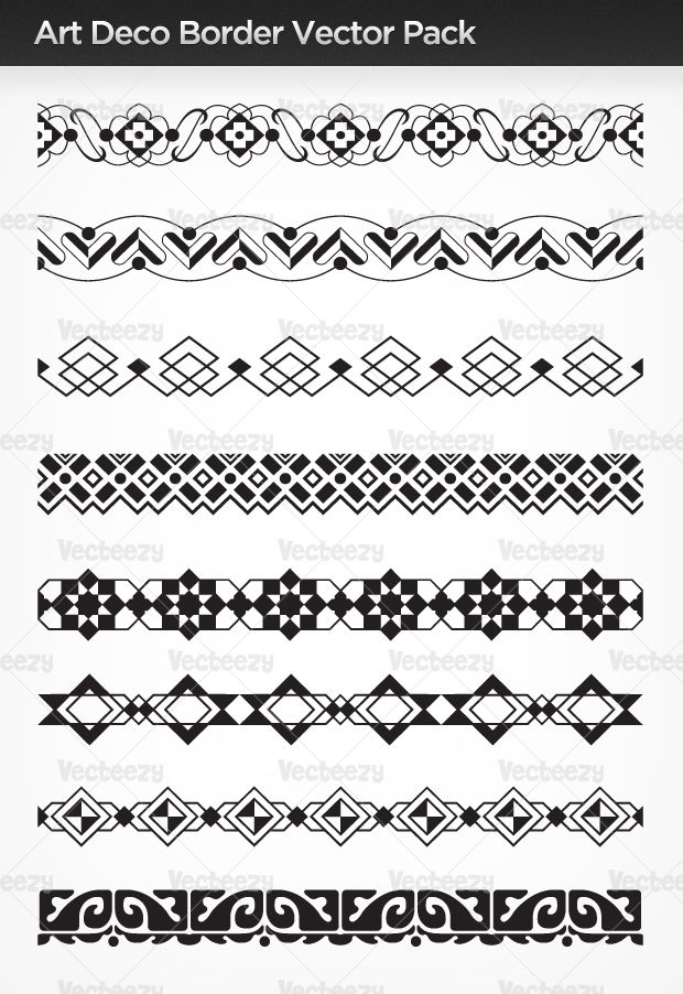 Art Deco Borders Art Deco Border Vector Pack Invitation Stuff 620x902 Art Deco Borders Art Deco Border Vector Pack Invitation Stuff