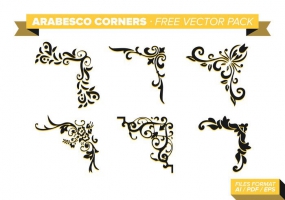 285x200 Deco Corner Free Vector Graphic Art Free Download