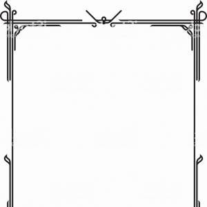 300x300 Art Deco Corner Modern Graphic Corners For Vintage Gold Pattern