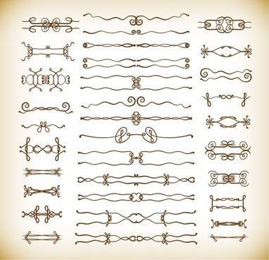 382x368 Vector Art Deco Ornamental Elements Free Vector Download