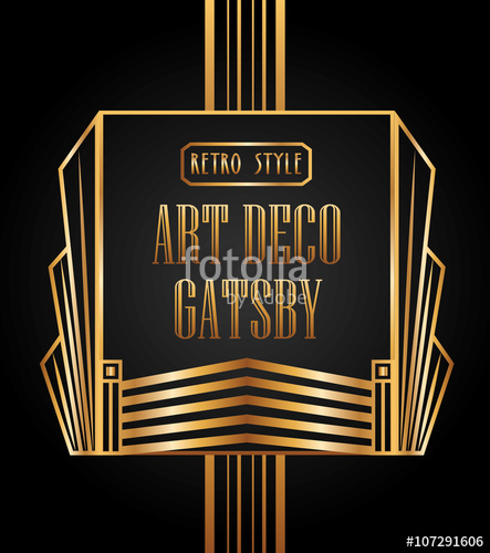 443x500 Art Deco Element Gatsby Design Stock Image And Royalty Free