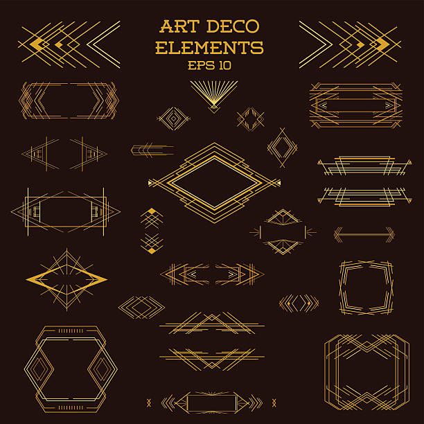 612x612 Art Deco Vintage Frames And Design Elements