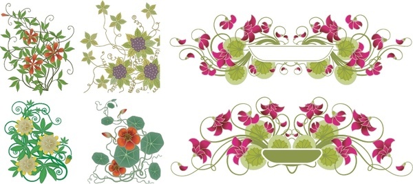 Art Deco Ornaments Free Vector Download 600x267 Art Deco Ornaments Free Vector Download