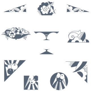 Art Deco Illustrations And Ornaments, Vectorized 320x320 Art Deco Illustrations And Ornaments, Vectorized