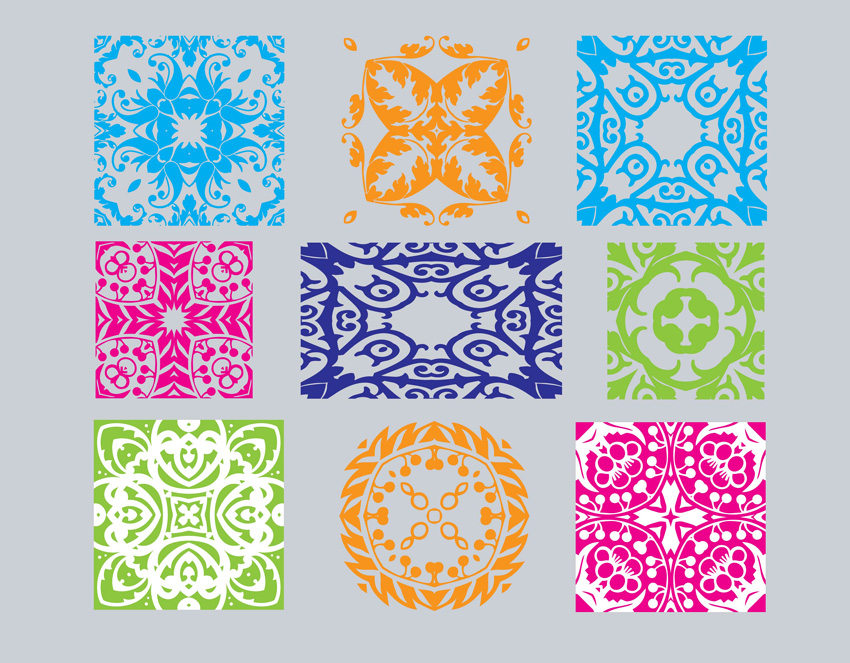 Art Deco Ornaments Vector Art Graphics 850x663 Art Deco Ornaments Vector Art Graphics