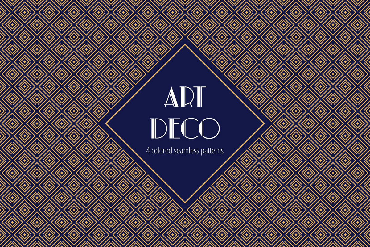 Free Art Deco Vector Pattern 1200x800 Free Art Deco Vector Pattern