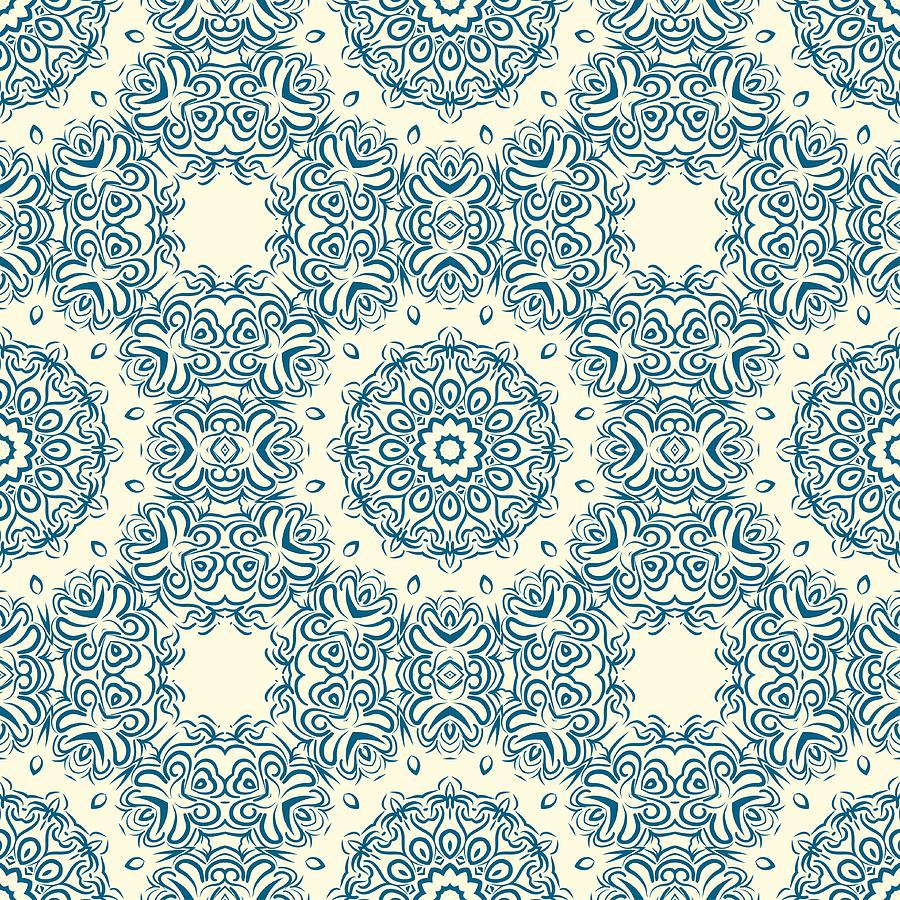 Geometric Floral Ornament Seamless Art Deco Pattern Vector 900x900 Geometric Floral Ornament Seamless Art Deco Pattern Vector