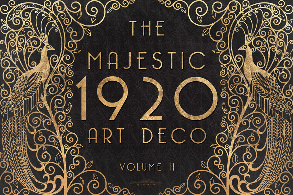 The Majestic Art Deco Patterns Collection Seamless Vector 940x626 The Majestic Art Deco Patterns Collection Seamless Vector