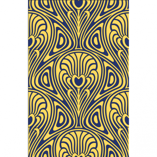 518x518 Art Nouveau Repeating Pattern Vector