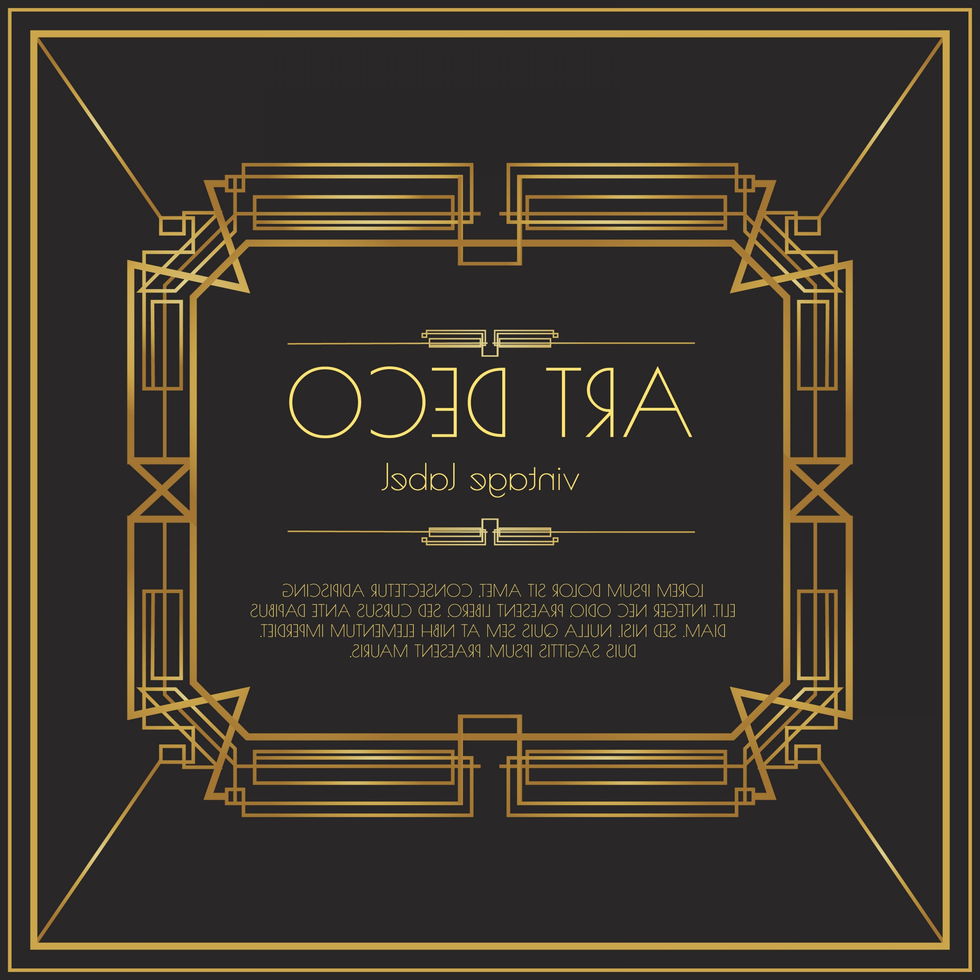 3360x3360 Art Deco Vector Ultimate Art Deco Vector Pack Decorative