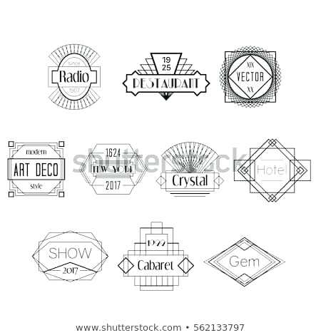 450x470 Free Art Deco Vector Black Frames Set Amylambert