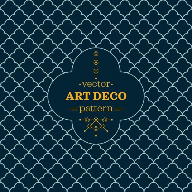 626x626 Abstract Art Deco Pattern Free Vector Like Art Deco Pattern