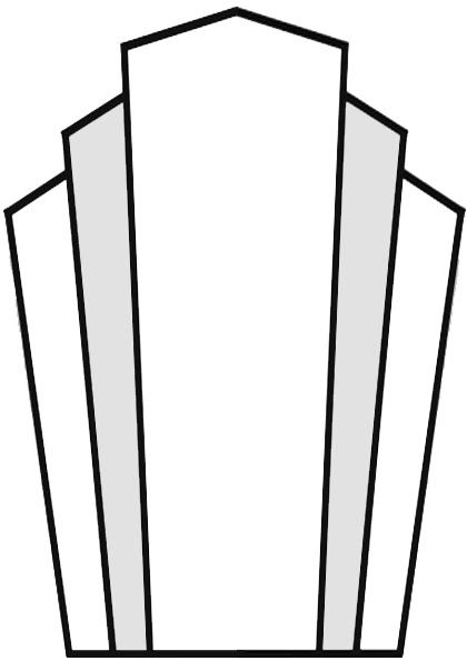 420x595 Art Deco Clipart