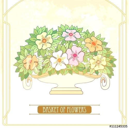 Vector Art Nouveau Flowers 500x500 Vector Art Nouveau Flowers
