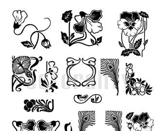 Art Nouveau Etsy 340x270 Art Nouveau Etsy