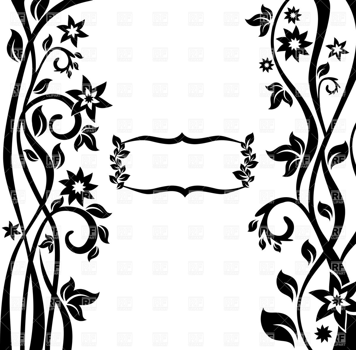 Art Nouveau Flower Clipart 1200x1180 Art Nouveau Flower Clipart
