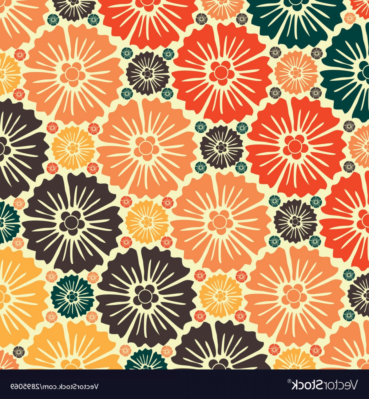 1200x1296 Abstract Seamless Pattern Art Nouveau Vector Wallkeeper
