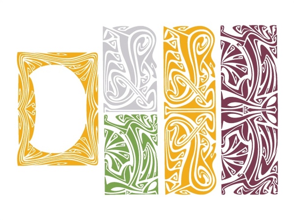 600x450 Art Nouveau Free Vector In Adobe Illustrator