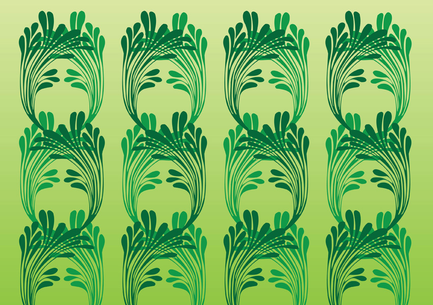 850x600 Art Nouveau Vector Pattern Free Vectors Ui Download