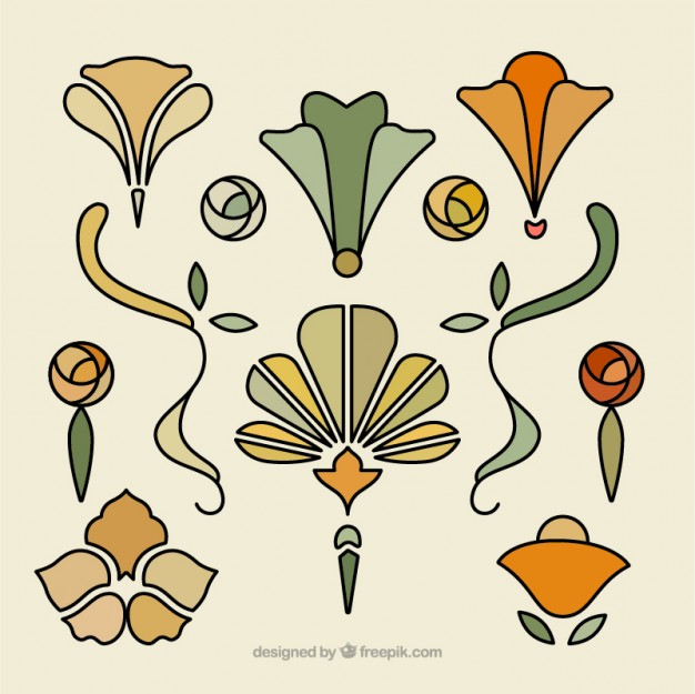 626x625 Art Nouveau Vectors, Photos And Free Download