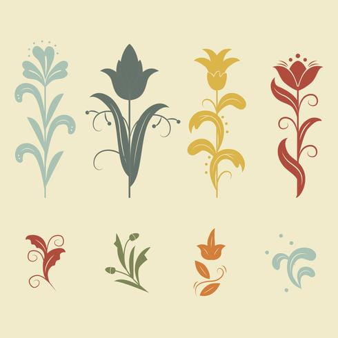 490x490 Floral Art Nouveau Vector Free Graphics Uihere