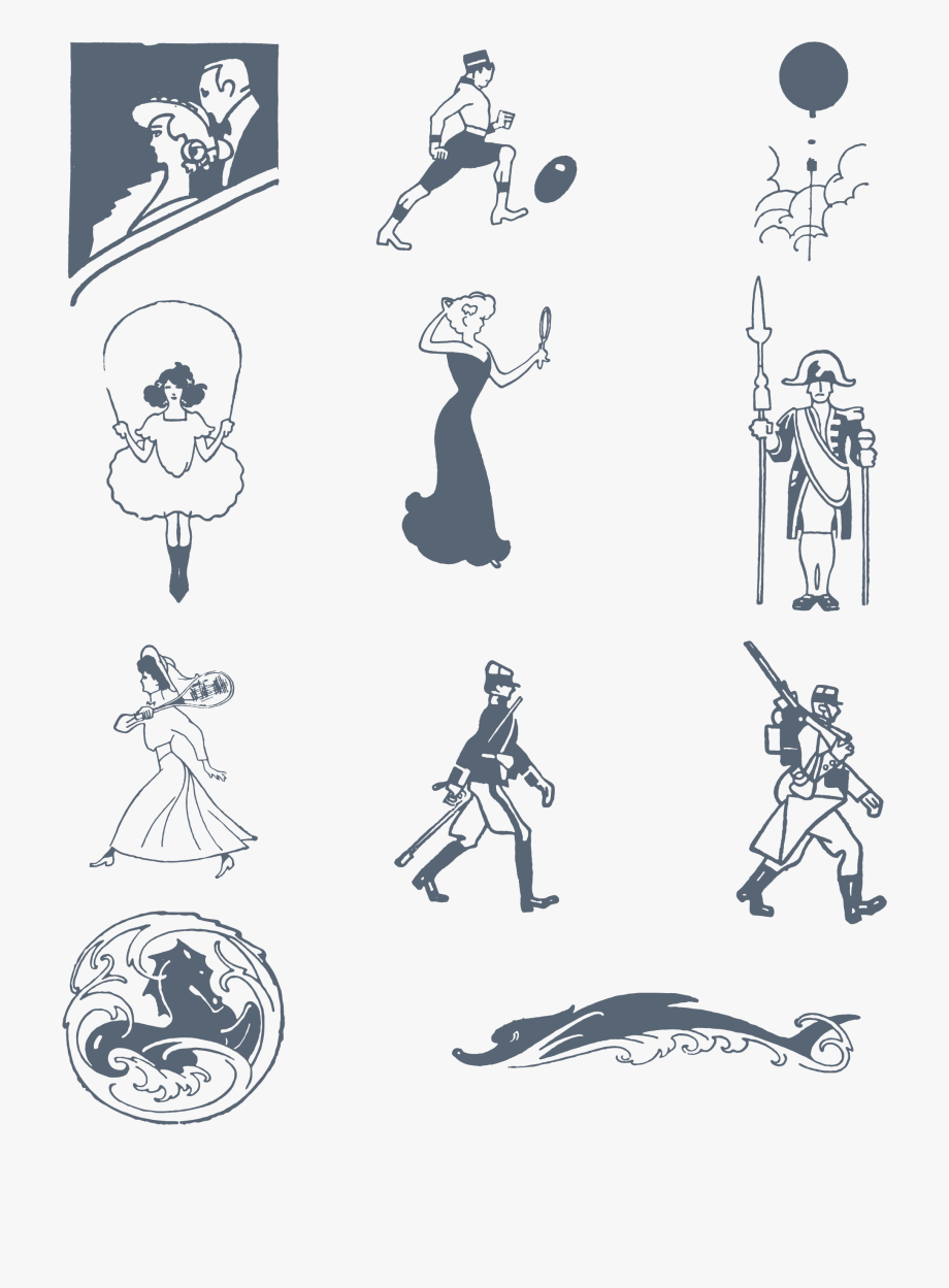 920x1249 Preview All The Art Nouveau Vector Illustrations
