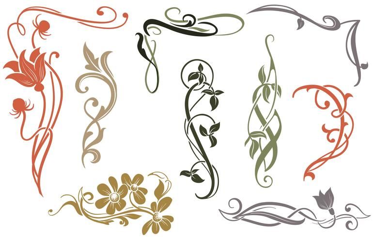 770x490 Art Nouveau Vectors