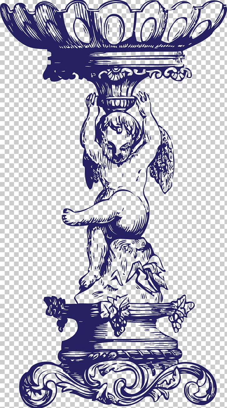 728x1307 Cherub Art Nouveau Ornament Png, Clipart, Adobe Illustrator, Ange