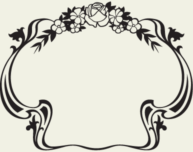 386x304 Art Nouveau Vector