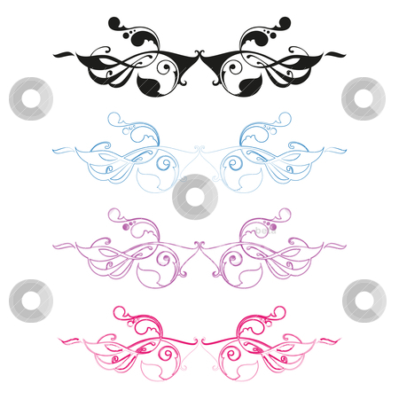 450x450 Art Nouveau Ornaments Stock Vector