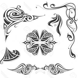 300x300 Png Art Nouveau Decorative Ornament Art Nouveau Vector Wallkeeper