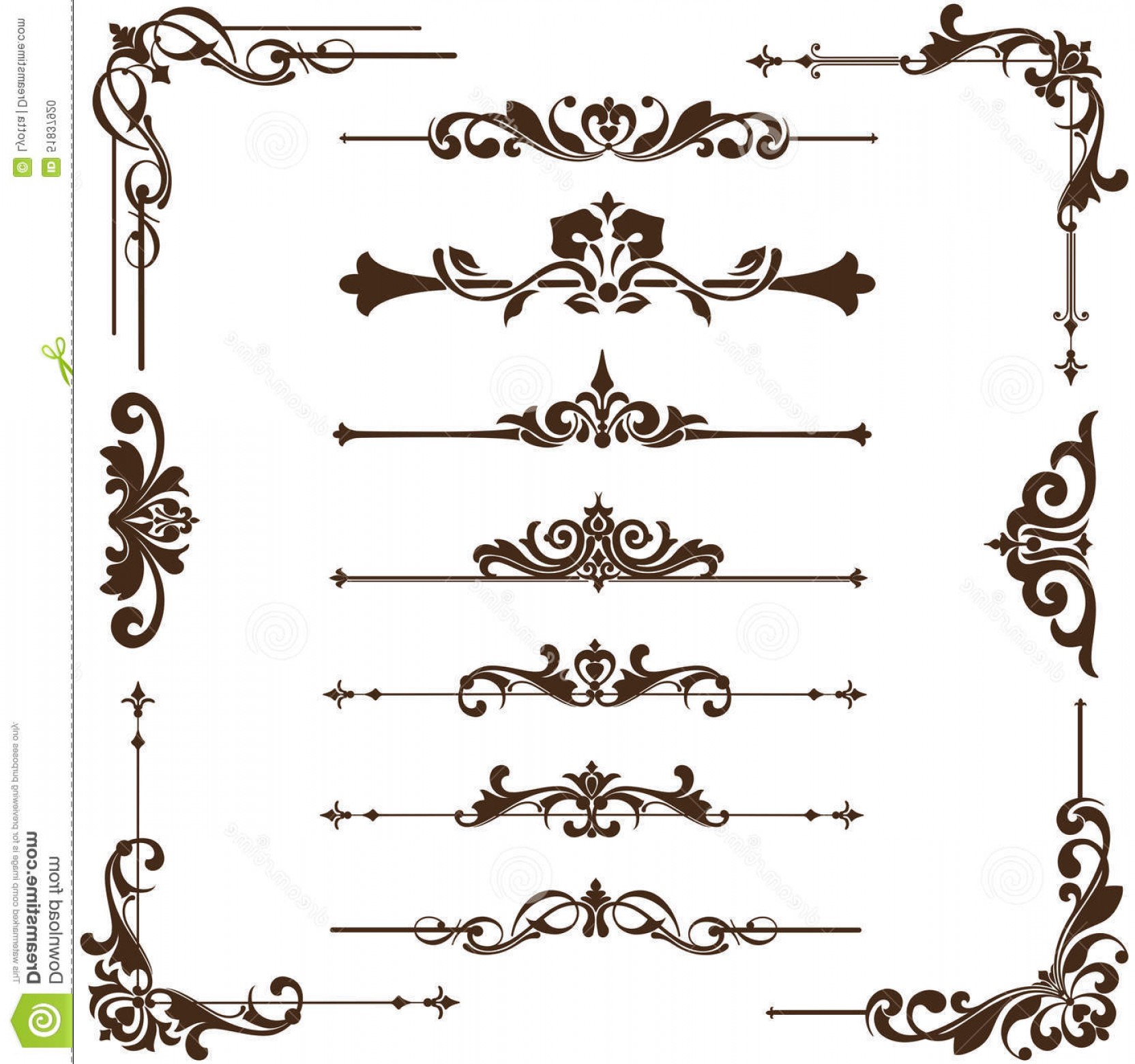 1664x1560 Vintage Vector Ornaments And Frame Catchsplace