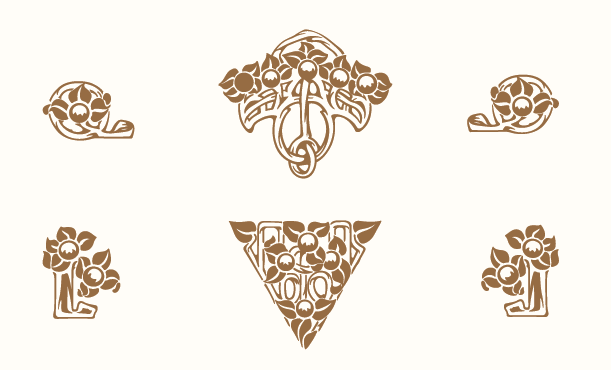 611x370 Art Nouveau Ornament