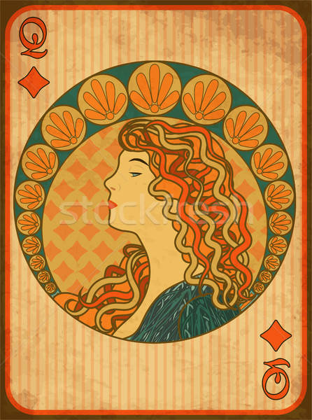 Art Nouveau Woman Stock Photos, Stock Images And Vectors Stockfresh 446x600 Art Nouveau Woman Stock Photos, Stock Images And Vectors Stockfresh