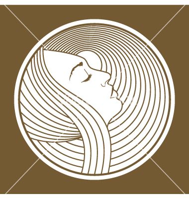 Art Nouveau Woman Vector 380x400 Art Nouveau Woman Vector