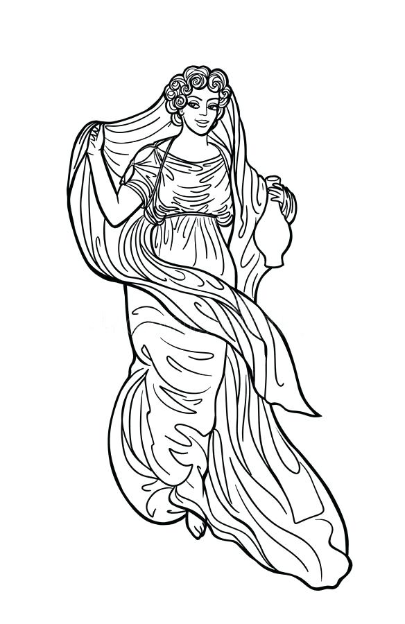 Drawing Art Nouveau Cat Woman Art 584x900 Drawing Art Nouveau Cat Woman Art